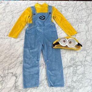 Minions Kids Kevin Jumpsuit Costume blue and yellow size 5/6